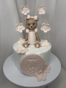 Figurka misia z masy cukrowej na tort-zestaw