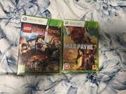 Sprzedam dwie gry na Xbox 360. Max Payne 3 i LEGO lord od the rings