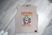Guns'N Roses L koszulka beżowa rockowa zespół męska L