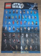 LEGO plakat Star Wars Dwustronny
