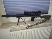 Replika M14 CYMA CM.032 + stock na części lub do tuningu.