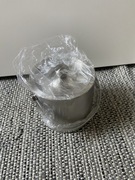 Wiaderko na lód pojemnik stalowy z uchwytem