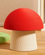 Oryginalny mały drapak dla kota Grzybek