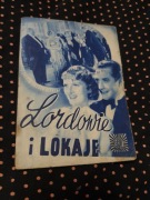 stara ulotka filmowa lordowie i lokaje program nr 119