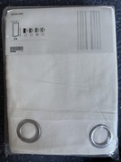 Moalina IKEA zasłony białe nowe 2 sztuki