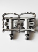 Shimano PD-M324 Dwustronne Pedały SPD Srebrne opcjonalnie nowe bloki