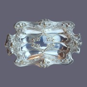 Secesja Patera Jugendstil Art Nouveau Nimfa 1900