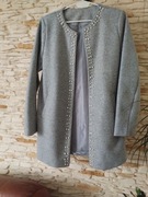 Szary lekki plaszczyk