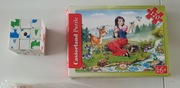 puzzle dla dziecka Księżniczka 120 elementów + kostka Rubika spo
