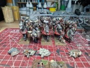 Warhammer Fantasy Battle Metal Chaos Knights metal rarytas 