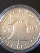 1/2 DOLLAR 1952 E , rzadka mennica Philadelphia SREBRO