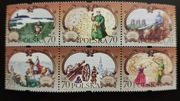 !!! POLSKA Fi 3607-3612 szóstka - CZYSTE** !!!