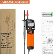 cyfrowy miernik woltomierza, miernik napięcia AC DC 600 V miernik dla elekt