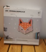 Nowa  Dekoracja drewniana  LED  LISEK,, okazja 45zl