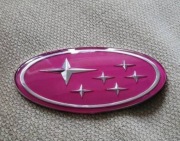 Emblemat znaczek subaru impreza różowy plejady JDM WRX STI