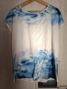 Koszulka bluzka damska bez rękawów motyw kwiatowy Top Secret rozmiar 42