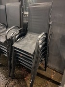 Krzesła ogrodowe metalowe – 18 szt. – okazja