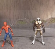 spider man and vulture marvel legends10cm 