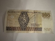 BANKNOT RADAR 200 ZŁ 2021 UNIKATOWY NUMER SERII DJ2666662 