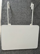 Stół balkonowy zawieszany 60x40cm biały