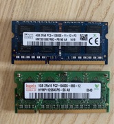 Pamięci do laptopa 4 ddr3 i gratis 1gb