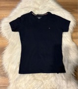 Dziecięcy t-shirt granatowy Tommy Hilfiger 140