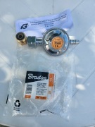 Reduktor BRADAS RGA310 + Redukcja  złącze - GZ 21,8 L  /  GW 3/8 L