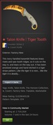 Kosa Talon Tigertooth FN cs2