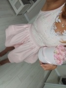 Sukienka S Wesele Duet A&M Zdobienia Gipura Koronka