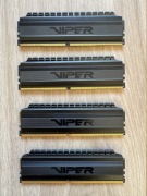 Pamięć RAM Patriot Viper Blackout 16GB (4x4GB) 3200MHz CL16