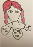 Nowoczesny abstrakcyjny obraz