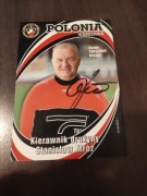 Autograf Stanisław Mróz Polonia Warszawa 