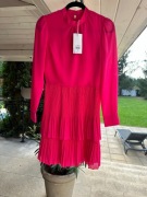 Sukienka WAREHOUSE roz.s fuksja nowa