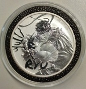 2022 Street Fighter Ryu - Jedna Uncja Srebra Ag9999