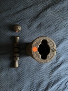 Zestaw do masażu 3 w 1 wałek/roller gładki, piłka, drążek marki Aptonia