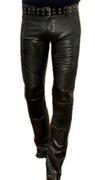 Jeans spodnie męskie latex lateks M