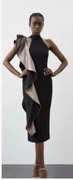 Karen Millen sukienka koktajlowa glamour midi rozmiar 38