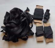 Taśma tasiemka mix czarna wykończeniowa