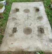 Płyta betonowa, pod zbiornik lpg