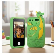 Zabawkowy edukacyjny telefon dla dzieci komórka Smok interaktywny PL
