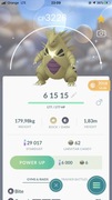 Pokemon go Shiny tyranitar
