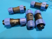 Gniazdo wodoodporne na kabel WEIPU SP13 6-pin IP68 (Nowe)