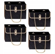 4 torebki pudełka kartonowe torebki prezentowe