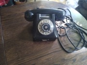 Telefon RWT CB-491/B-E stary metalowa tarcza