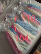 Sukienka sukienka balowe okazjonalne 104 i 110 2 sztuki 
