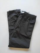 szare spodnie męskie w kratę S M Review