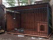 ZAGRODA, kojec, boks dla pieska, pomieszczenie gos