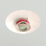 Odświeżona lampa wisząca Louis Poulsen PH5 vintage retro prl loft