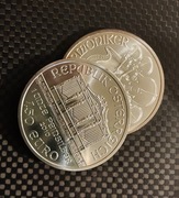 Moneta srebrna 1 OZ: Wiedeński Filharmonik, Britannia   