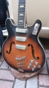 Stara gitara elektryczna Hopf Galaxie lata 60
